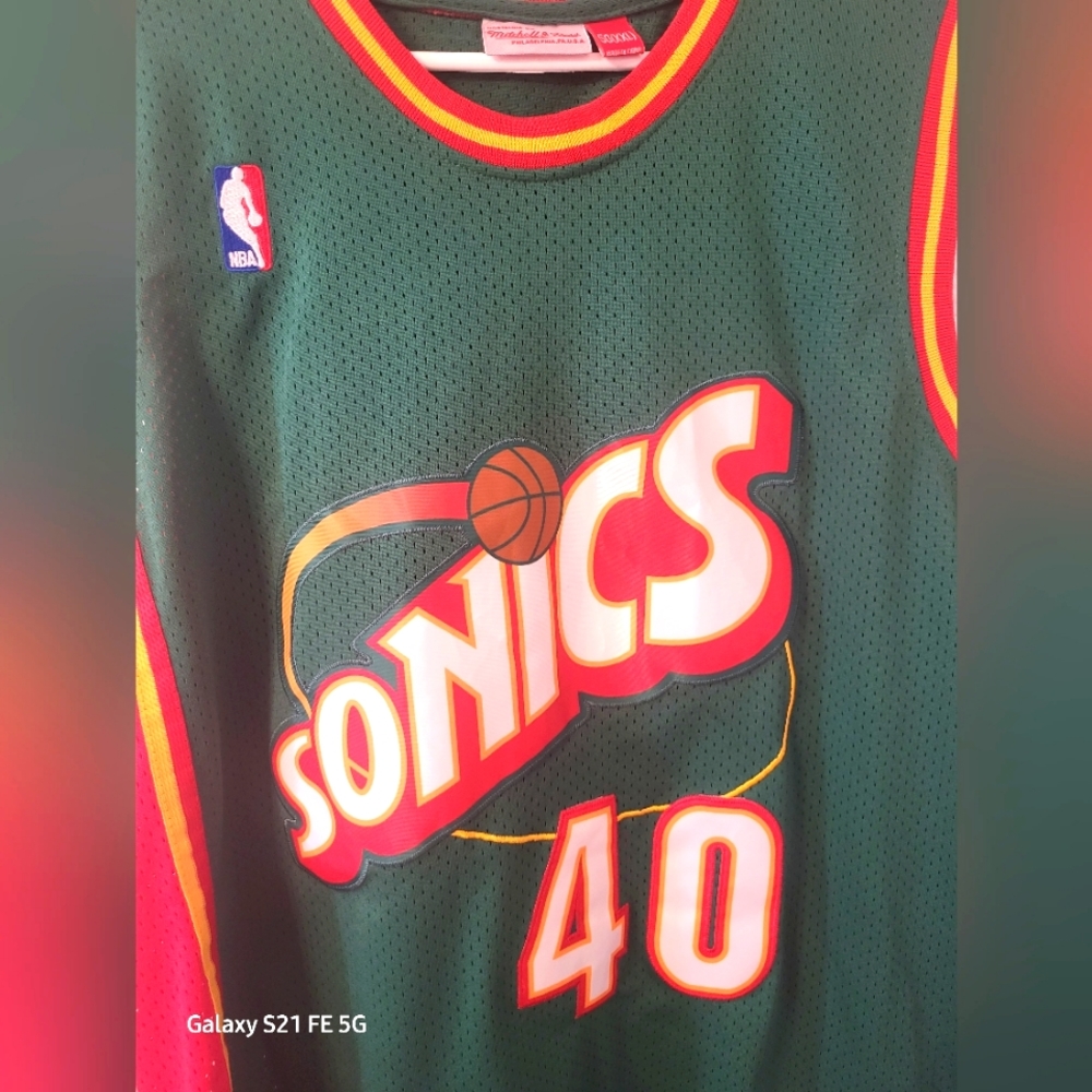 Mitchell & Ness Seattle Supersonics Vintage Jersey